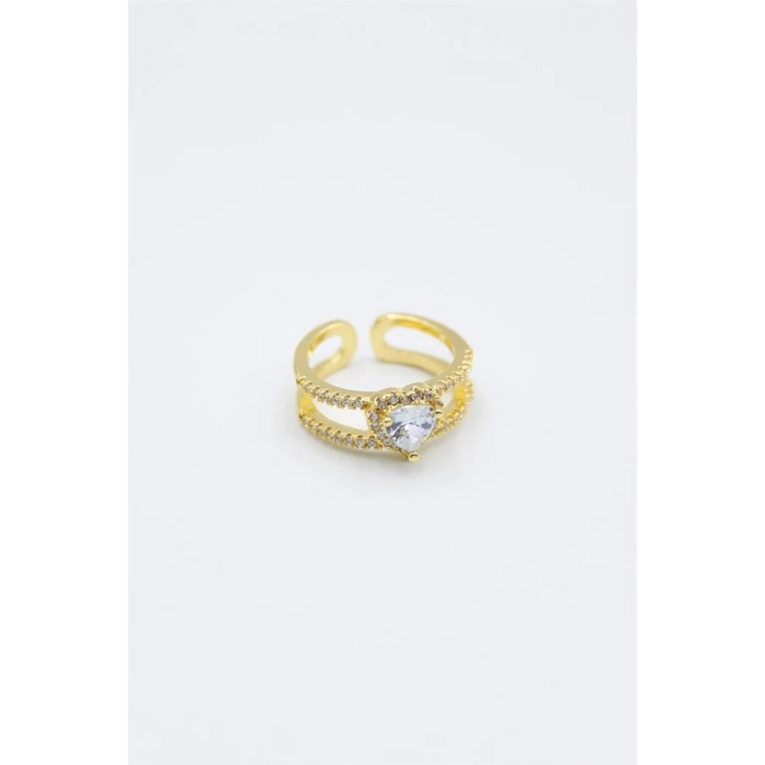 Kalp Yüzük - Altın