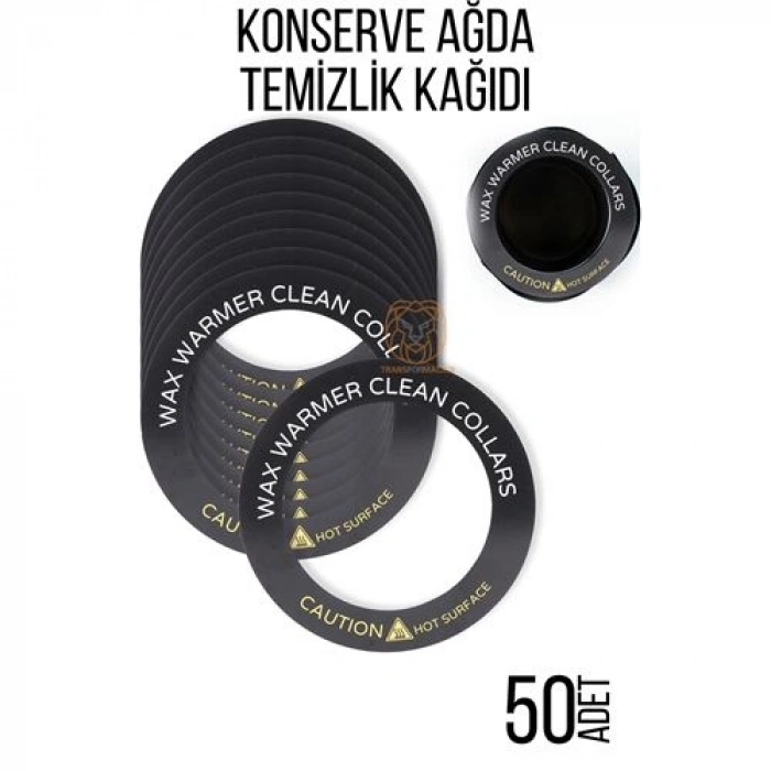 Konserve Ağda Koruyucu Karton Temizlik Kağıdı 50 Adet