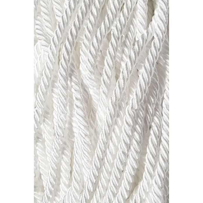 Kordon İp 5 mm Beyaz