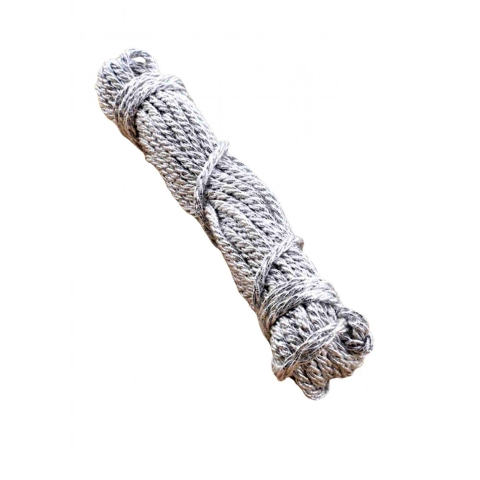 Kordon İp 5 mm Gümüş