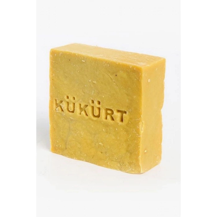 Kükürt Sabunu Hatay El Yapımı %100 Organik Doğal Sabun 1 Kalıp 130 Gram