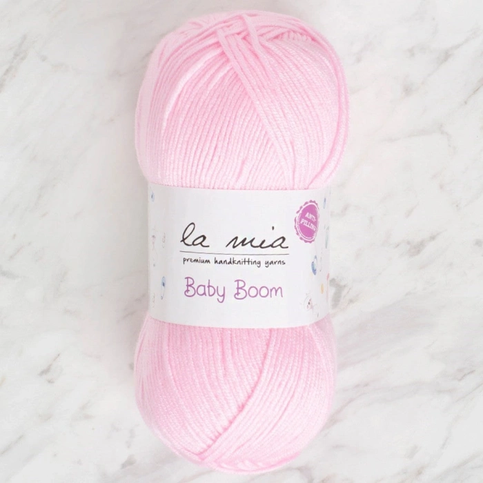 La Mia Baby Boom Bebe Pembe El Örgü İpi - 782 - 34119