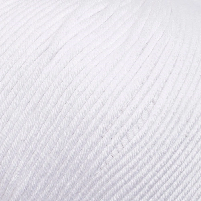 La Mia XL Mercerized Beyaz El Örgü İpi - 2 - 33759