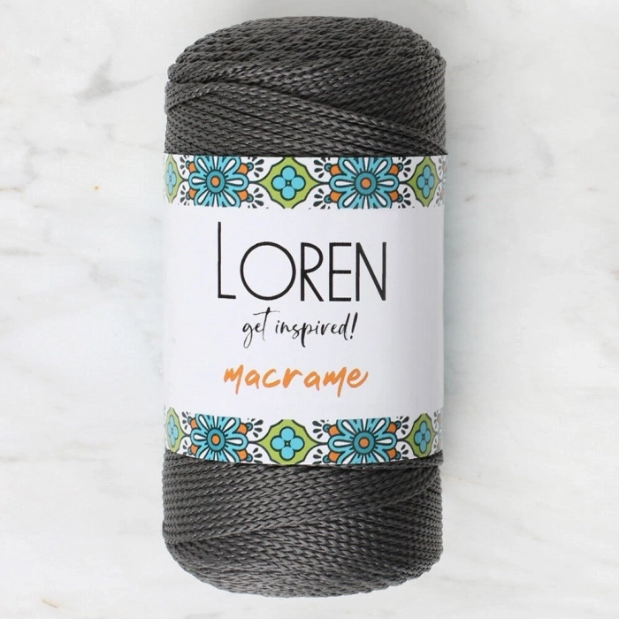 Loren Macrame Füme El Örgü İpi - RM 067 - 34341