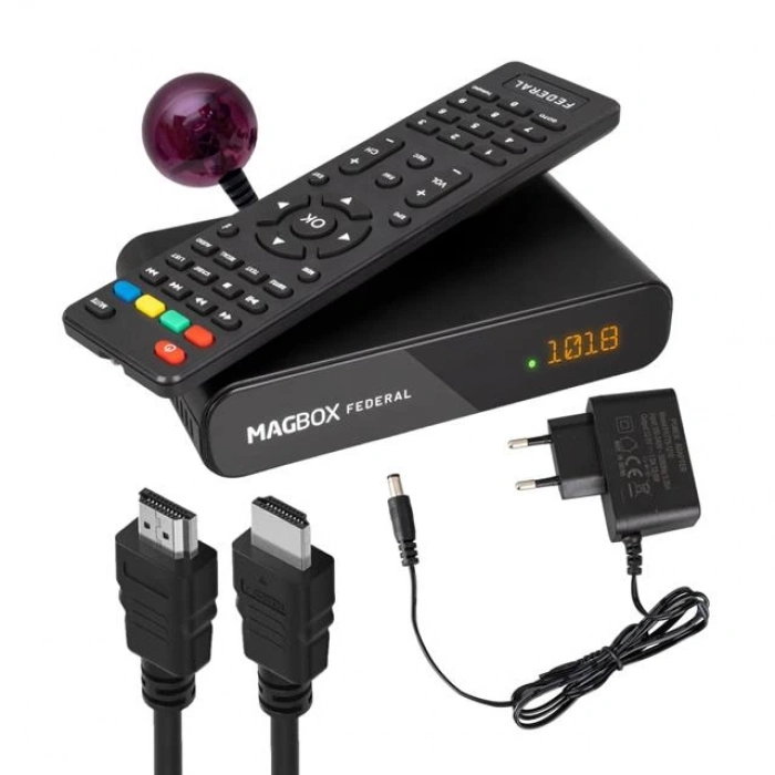 Magbox Federal Tkgsli Hd Uydu Alıcısı Scart + Hdmı Çıkışlı