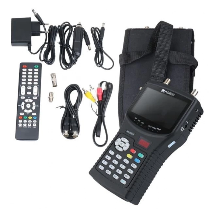 Magbox Mg-265s/t+ 4.3 İnç Full Hd Lcd Ekranlı Görüntülü Uydu Yön Bulucu (uzaktan Kumandalı)