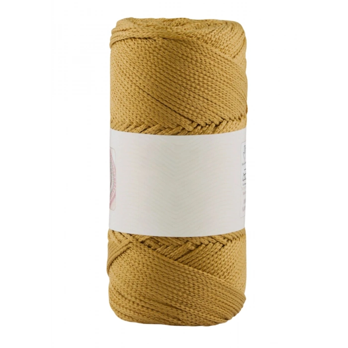 Makrome İpi 3mm Polyester Hardal