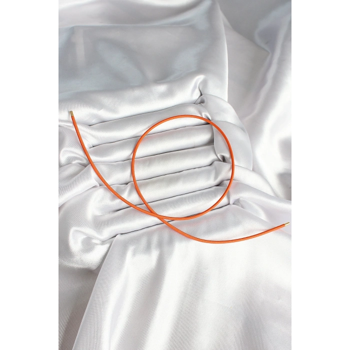 Mıknatıslı Turuncu Renk Sarmal Kadın Bileklik