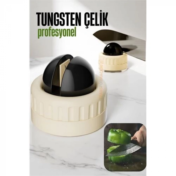 Bıçak Bileyici Pratik Vantuzlu Tungsten Çelik