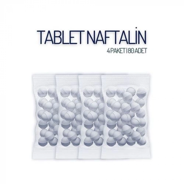 Tablet Naftalin Güve Topu Naftalin 80 Adet 718