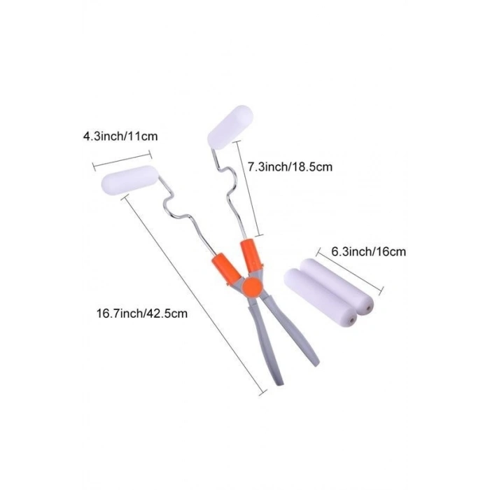 Nano Süngerli Damlatmaz Mobilya ve Duvar Boyama Rulosu Hem Köşe Hem Düz Zemin