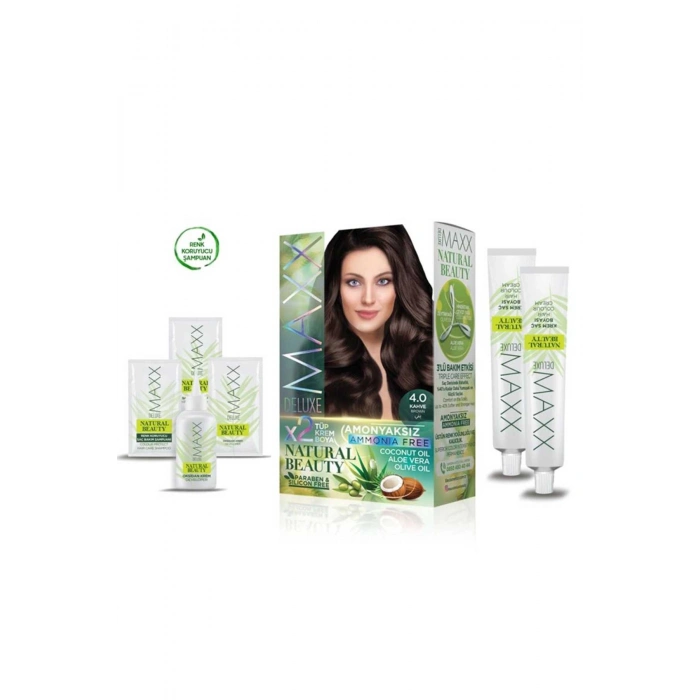 Natural Beauty Amonyaksız Saç Boyası 4.0 Kahve