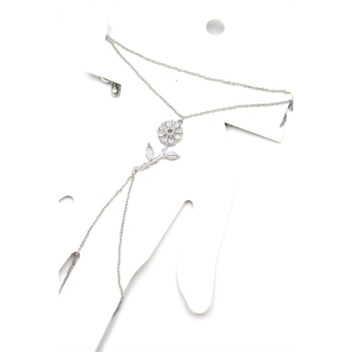 Papatya Şahmeran Bileklik - Gümüş