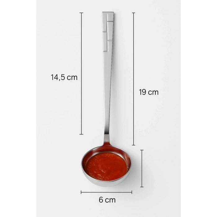 Paslanmaz Çelik Sos Servis Maşası 20 cm