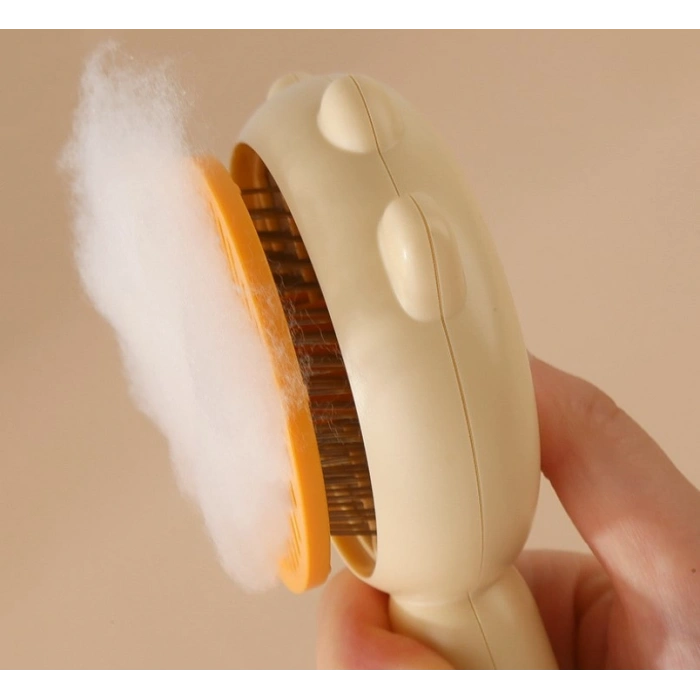 Pati Tasarımlı Otomatik Temizlenen Evcil Hayvan Tarağı