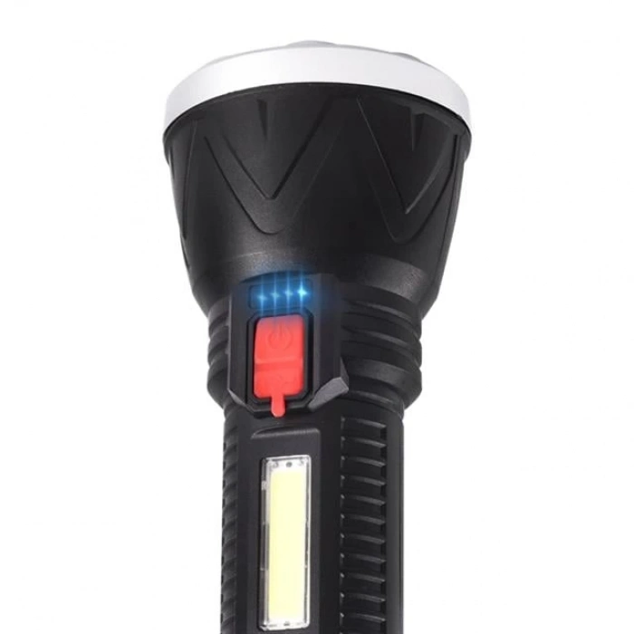 Powermaster Cl-w09 9+1 Ledli + Flaşörlü Deprem Ve Afet İçin Şarjlı El Feneri