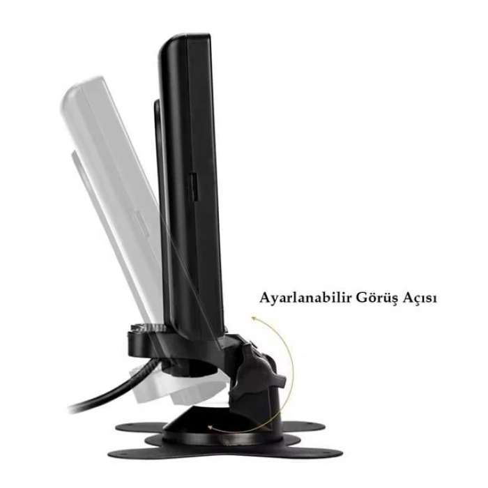 Powermaster Pm-15487 7 Tft Lcd Dijital Monitör 2 Kanal Geri Görüş Kamerası Tetiklemeli 800x480p