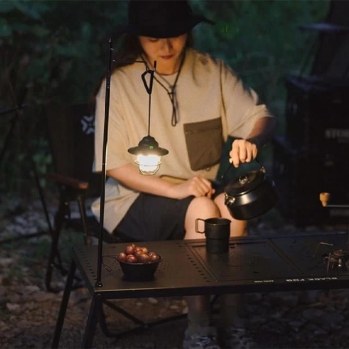 Powermaster Pm-25439 Nostaljik 3 Filament 6 Smd Kamp Çadır Lambası Ampul 1200mah Type-c