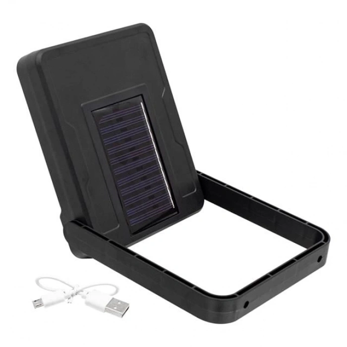 Powermaster Yx-607 Cob Ledli Solar Panelli Hareket Sensörlü Çok Fonksiyonlu Lamba