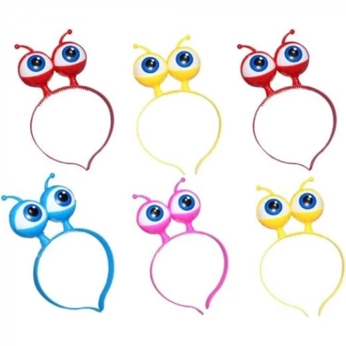 RENGARENK 3 FARKLI FONKSIYONDA YANAN LED IŞIKLI UZAYLI GÖZ TAÇ