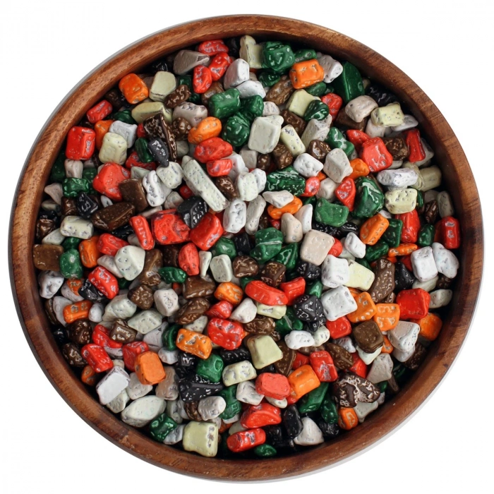 Renkli Draje Çakıltaşı 1000 Gr (1 Kg)