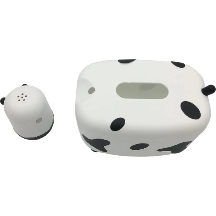 Sevimli İnek Tasarımlı Mıknatıslı Tuzluk Ve Peçetelik