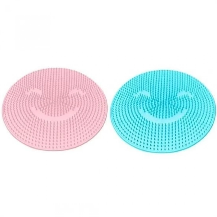 Silikon Fırçalı Banyo Masaj Matı ve  Ayaklar için Topuk Masaj Paspası
