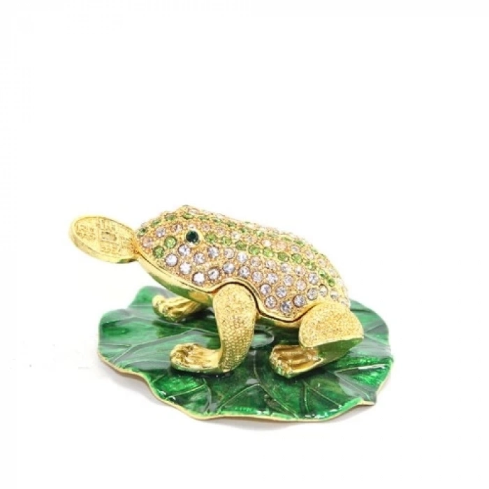 Swarovski Taşlı Tekli Kurbağa Model 2