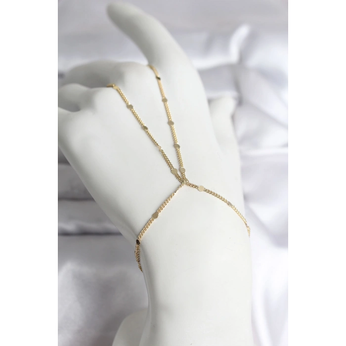 Taşlı El Aynası Anahtarlık Model 3