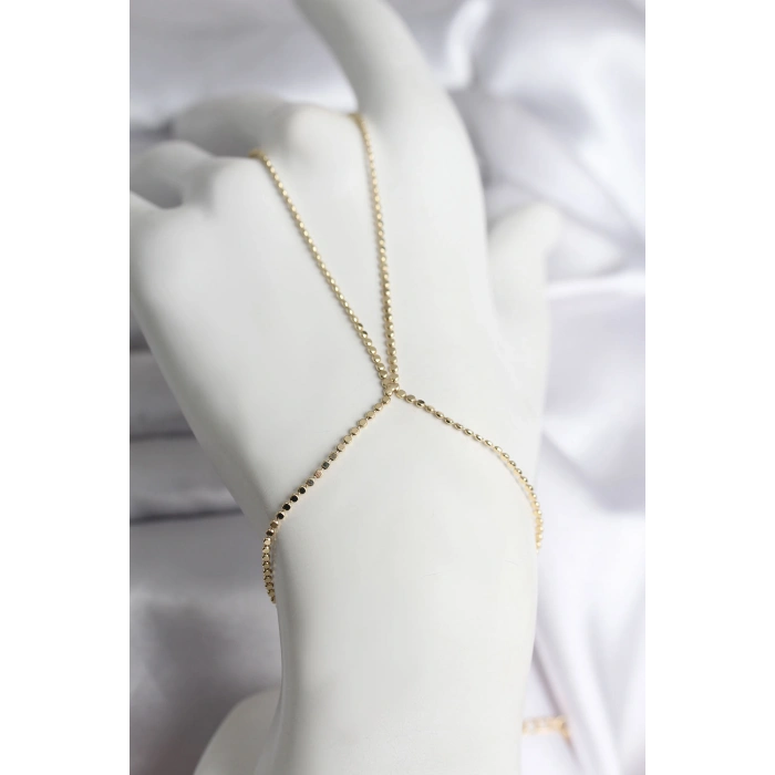 Taşlı El Aynası Anahtarlık Model 7