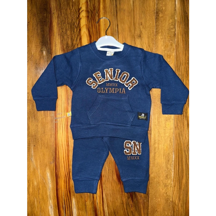 TAVSİYE EDİLEN GÜVENLİ SATICI 6-24 aylık kanguru cep senıor takım lacivert