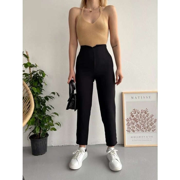 TAVSİYE EDİLEN GÜVENLİ SATICI Atlas fletolu pantolon siyah