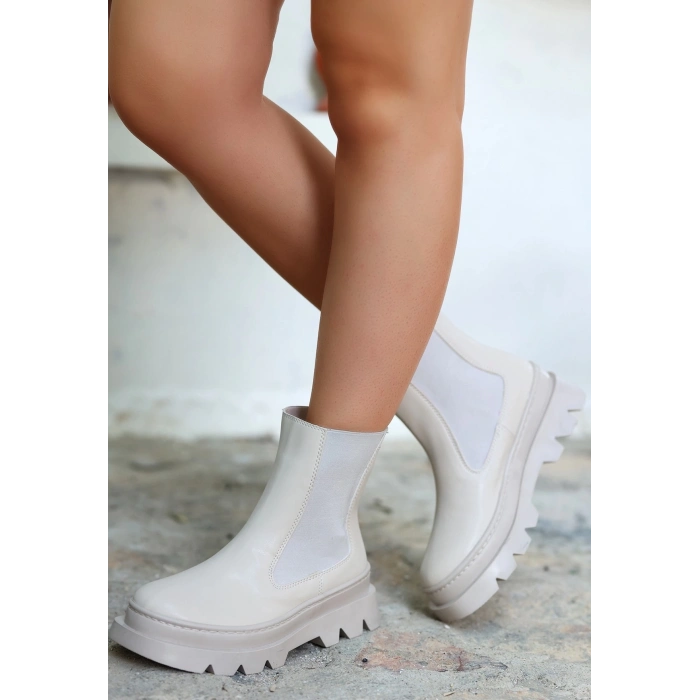 TAVSİYE EDİLEN GÜVENLİ SATICI Bluen Bej Cilt Bot