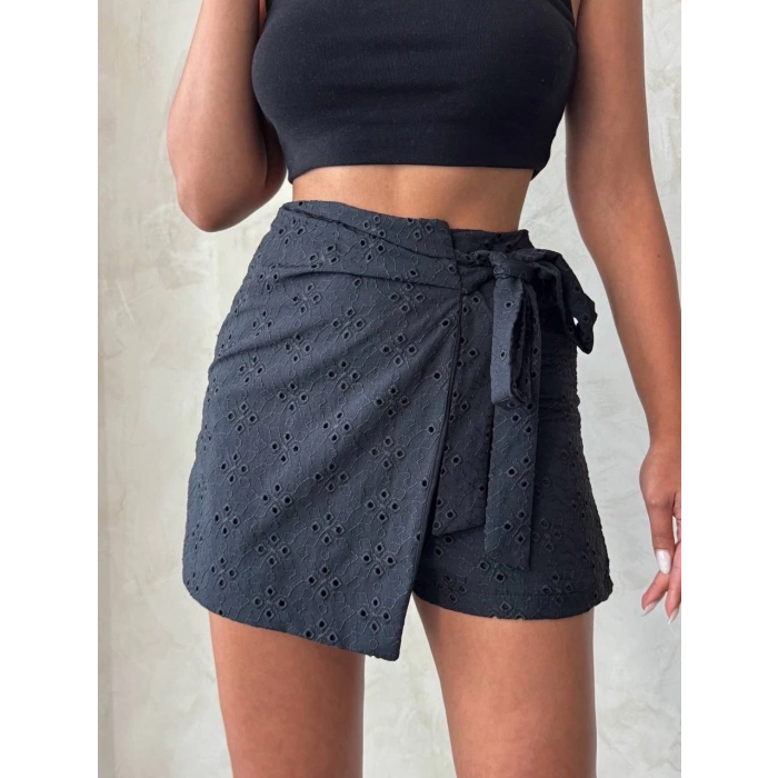 TAVSİYE EDİLEN GÜVENLİ SATICI Brodeli şort etek s255075