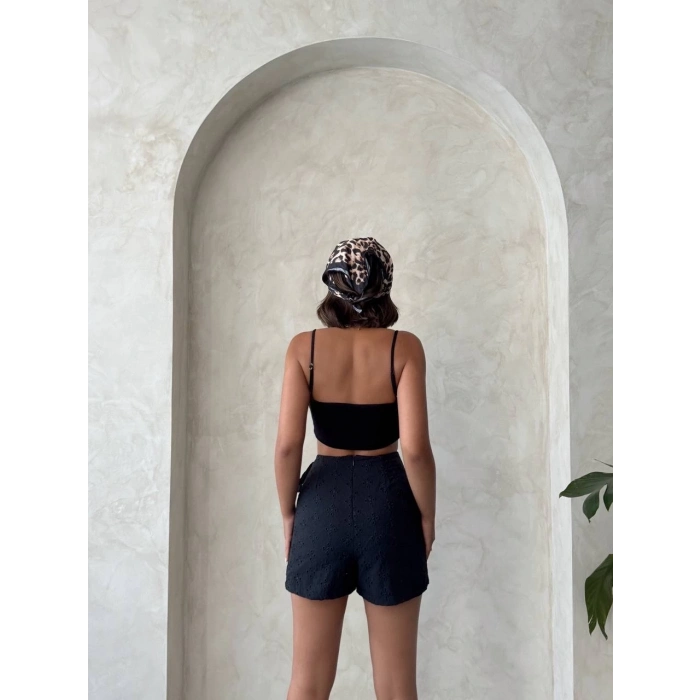 TAVSİYE EDİLEN GÜVENLİ SATICI Brodeli şort etek s255075