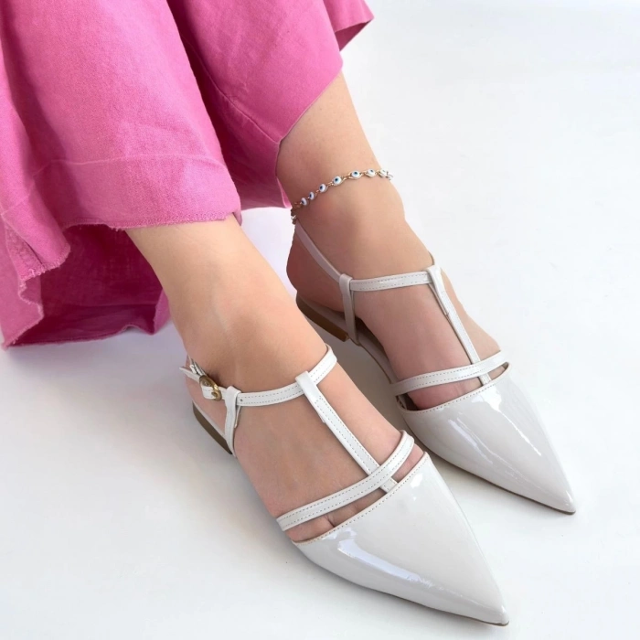 TAVSİYE EDİLEN GÜVENLİ SATICI Canca Ten Rugan Babet Ayakkabı