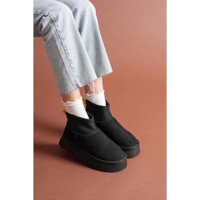 TAVSİYE EDİLEN GÜVENLİ SATICI Cuen Siyah Süet Bot