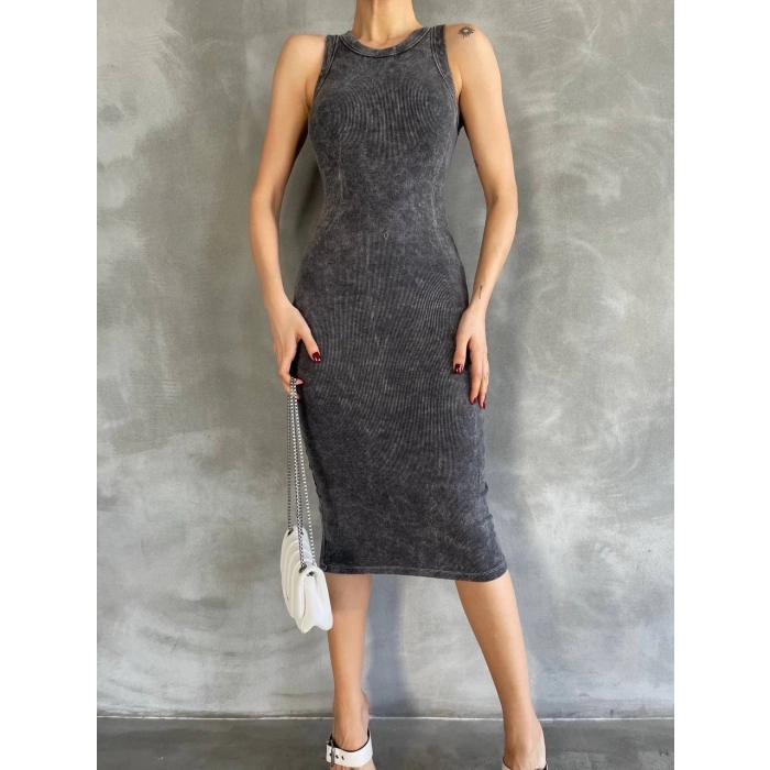 TAVSİYE EDİLEN GÜVENLİ SATICI Halter yaka elbise aşit yıkamalı