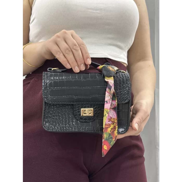 TAVSİYE EDİLEN GÜVENLİ SATICI Jisse siyah cilt çanta