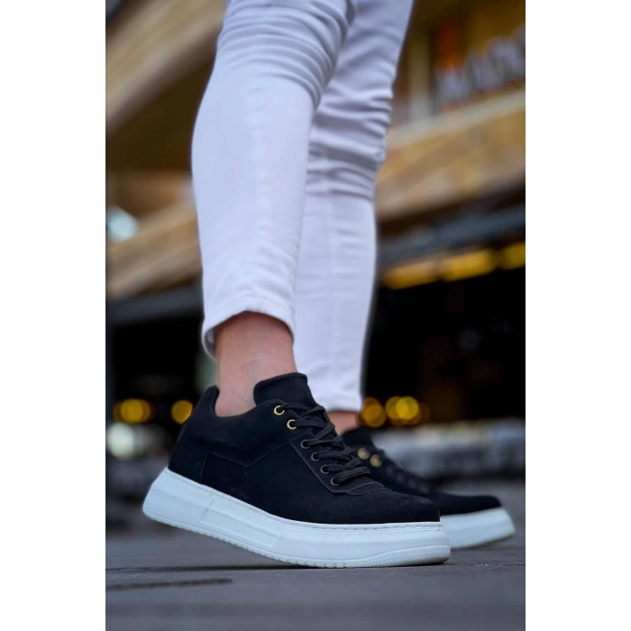 TAVSİYE EDİLEN GÜVENLİ SATICI KB-X20 Kuback Siyah Süet  Günlük Erkek Ayakkabı