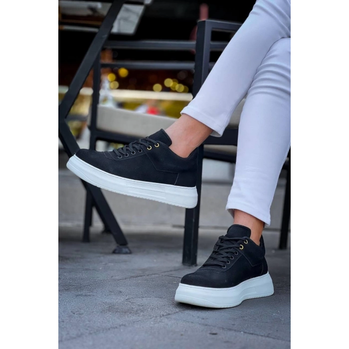 TAVSİYE EDİLEN GÜVENLİ SATICI KB-X20 Kuback Siyah Süet  Günlük Erkek Ayakkabı