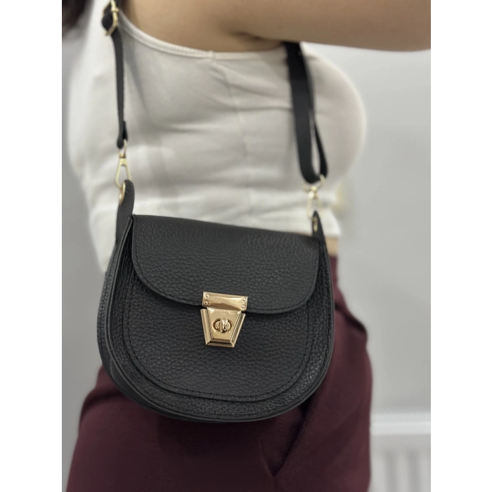 TAVSİYE EDİLEN GÜVENLİ SATICI Klasik kapaklı siyah cilt çanta