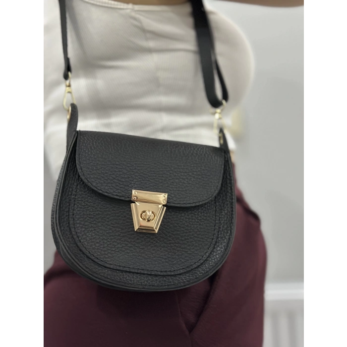 TAVSİYE EDİLEN GÜVENLİ SATICI Klasik kapaklı siyah cilt çanta