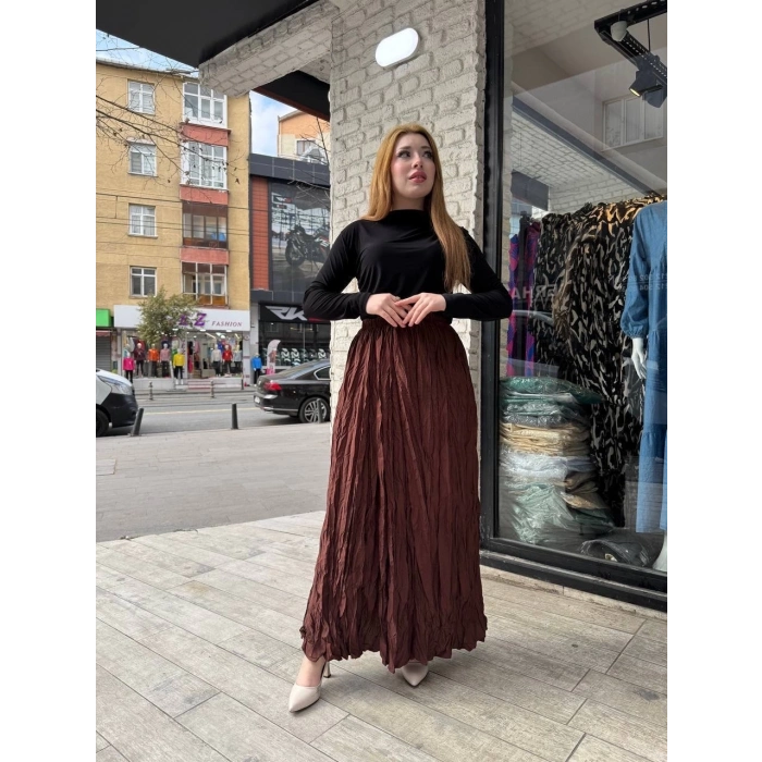 TAVSİYE EDİLEN GÜVENLİ SATICI Kraş etek kahve