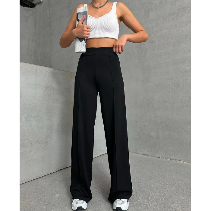 TAVSİYE EDİLEN GÜVENLİ SATICI önü çımalı pantolon siyah