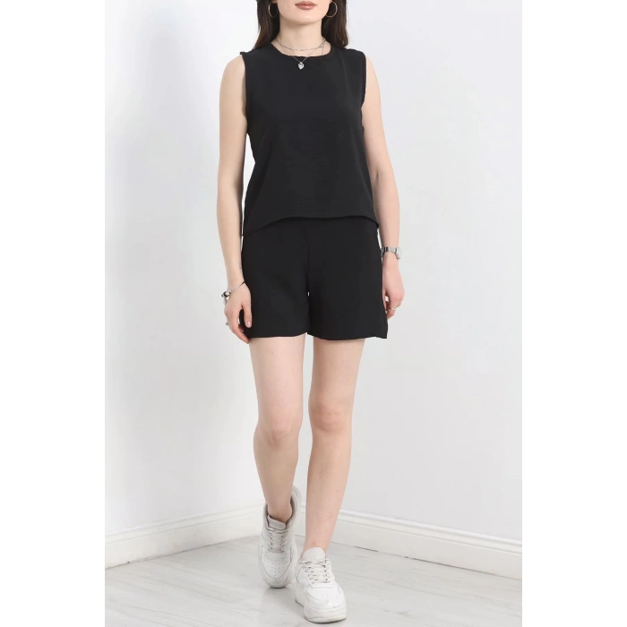 TAVSİYE EDİLEN GÜVENLİ SATICI Şortlu Ayrobin takım siyah