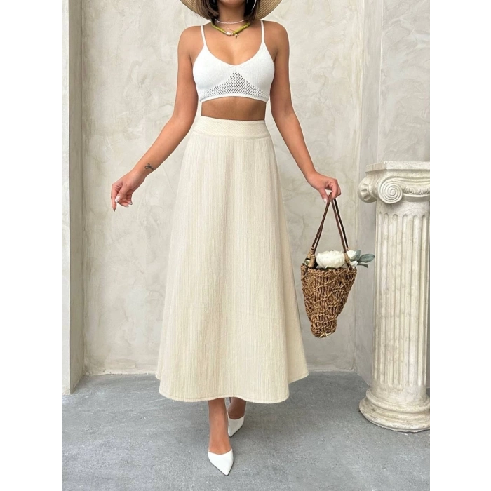 TAVSİYE EDİLEN GÜVENLİ SATICI Uzun astarlı etek