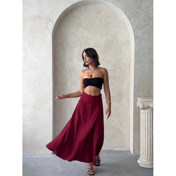 TAVSİYE EDİLEN GÜVENLİ SATICI Uzun astarlı etek s255043