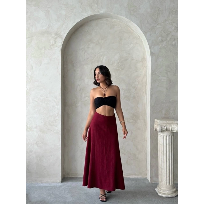 TAVSİYE EDİLEN GÜVENLİ SATICI Uzun astarlı etek s255043