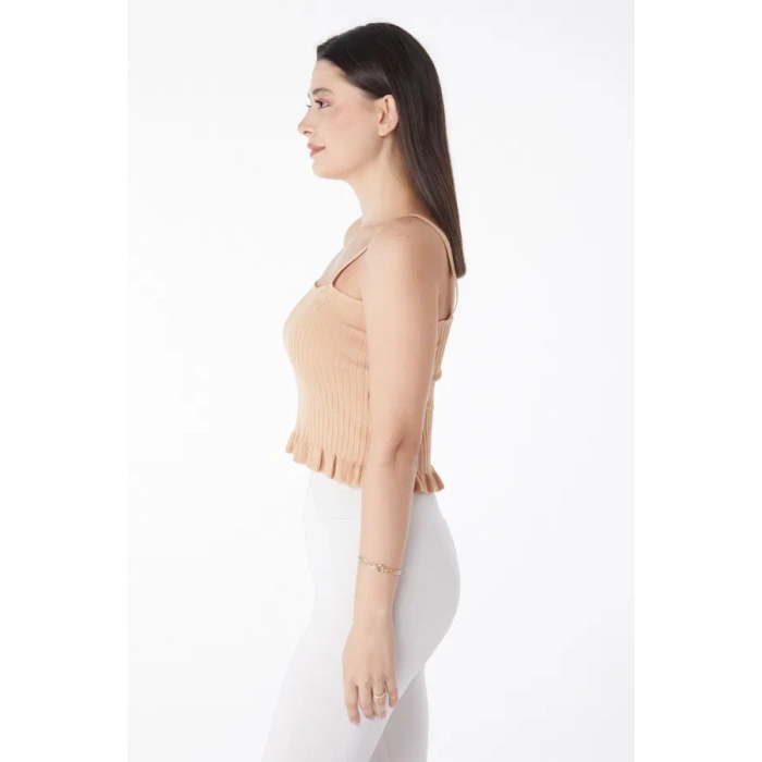 TAVSİYE EDİLEN GÜVENLİ SATICI Yazlık triko crop